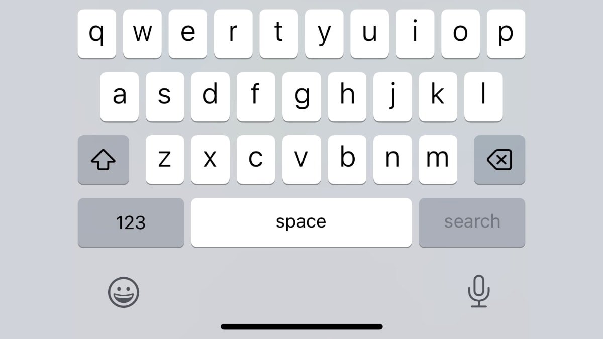 iPhone Keyboard 2023
